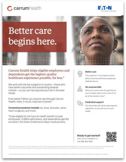 Carrum Health Flyer