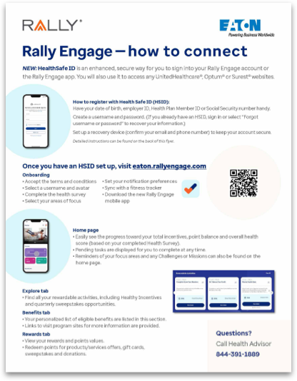 Rally Engage Flyer