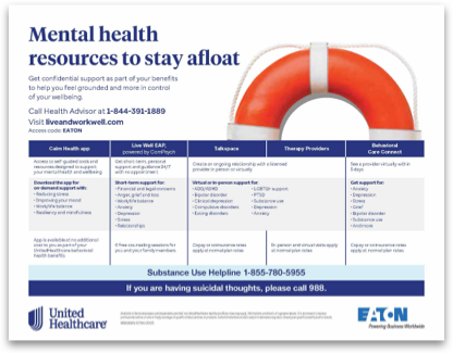 Mental Health Flyer